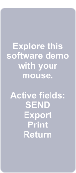 Tool location tracking Offset uploading RS232 interface Tool search center Manage CNC mills User action recording Tool setup automation Job program sequencing Machining time tracking Consumable recording Tap feed calculation Chip load calculation Min. tool length warning CAM interface Consumable auto reorder Conversion tables Feed - Speed recording Tool data sheets Manage turning centers Job time recording and more.....    Explore this software demo with your mouse.  Active fields: SEND Export Print Return